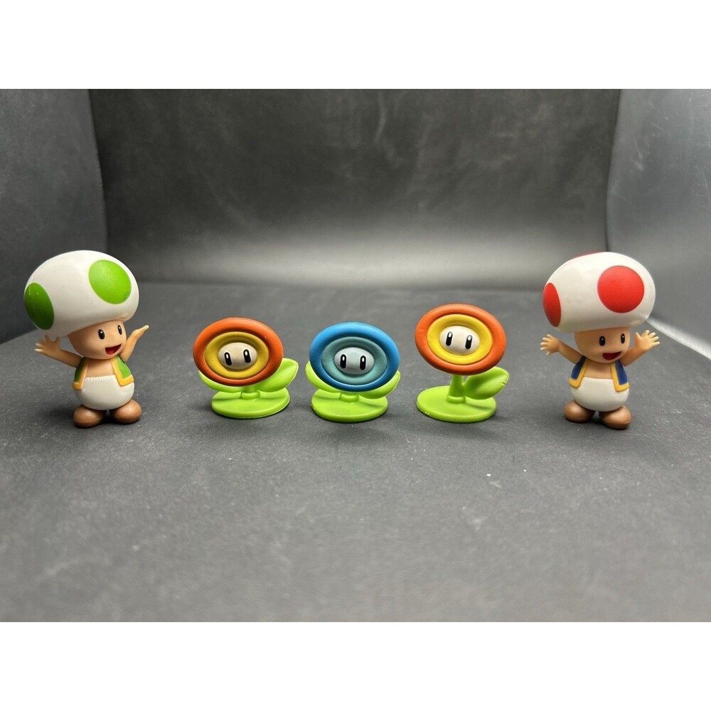 Lot of 5 World of Nintendo People Jakks Pacific Action Figures